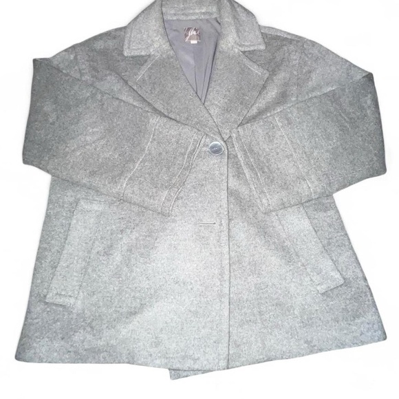 J. Jill Jackets & Blazers - J. Jill Light Gray Pea Coat